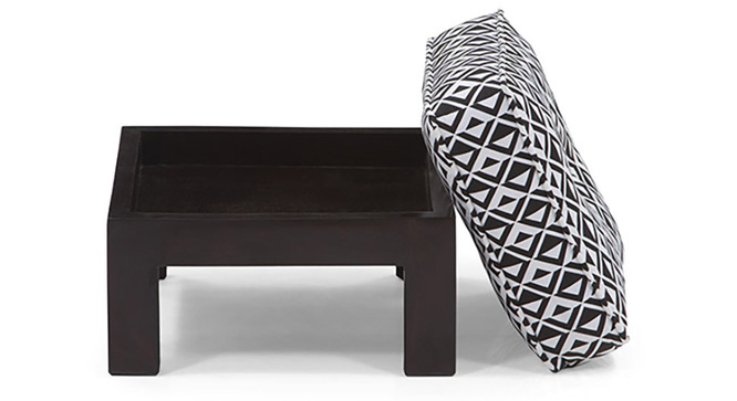 Caffino Coffee Table Set(Ebony&Black&White)